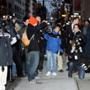 Media surrounding Heath Ledger's Manhattan Apartment