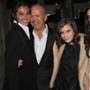 Bruce Willis, Emma Hemming, Demi Moore, Tallulah Willis