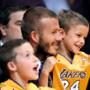 David Beckham, Brooklyn Beckham, Romeo Beckham