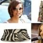 Eva Longoria, Spiegel Skirt, Lauren Merkin Zebra Clutch, Sarah Jessica Parker