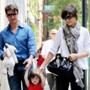 Tom Cruise, Suri Cruise, Katie Holmes 