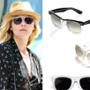 Fall Fashion Guide: A-List Accessories: Kirsten Dunst Clear Glasses