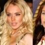 Lindsay Lohan, Miley Cyrus