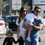 Mark Wahlberg, Rhea Durham, Ella Rae and Michael Wahlberg