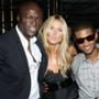 Heidi Klum, Seal, Lenny Kravitz and Usher