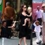 Angelina Jolie, Zahara Jolie-Pitt, Shiloh Jolie-Pitt, Brad Pitt, Maddox Jolie-Pitt, Pax Jolie-Pitt