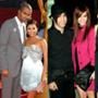 Eva Longoria, Tony Parker, Ashlee Simpson, Pete Wentz, Lindsay Lohan, Samantha Ronson