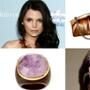 Ginnifer Goodwin, La Regale Pleated Metallic Clutch, Semi-Precious Cocktail Ring, Penelope Cruz