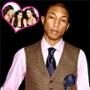 Pharrell Williams, Kourtney Kardashian, Kim Kardashian, Khloe Kardashian