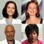 Chyler Leigh, Kate Burton, Ellen Pompeo, James Pickens Jr., Loretta Devine, Guy with Question Mark
