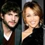 Ashton Kutcher, Miley Cyrus, Brad Pitt