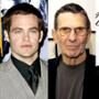 Chris Pine, Leonard Nimoy, Josh Jackson