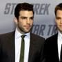 Zachary Quinto, Chris Pine