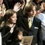 Paris Jackson, Blanket Jackson, Prince Jackson, Michael Jackson, Memorial