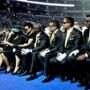 Rebbie Jackson, Janet Jackson, Randy Jackson, Tito Jackson, Marlon Jackson, Jackie Jackson, Jermaine Jackson, Michael Jackson, Memorial