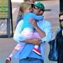 Jennifer Garner, Ben Affleck, Violet Affleck, Seraphina Affleck