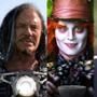 Mickey Rourke (Iron Man 2), Johnny Depp (Alice in Wonderland), Robert Pattinson (Twilight)