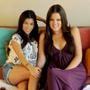Kourtney Kardashian, Khloe Kardashian Odom