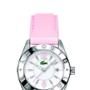Lacoste Ladies Biarritz SS Pink Rubber Strap