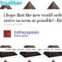 Britney Spears, Twitter