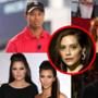 Tiger Woods, Susan Sarandon, Tim Robbins, Kim Kardashian, Khloe Kardashian, Simon Cowell