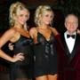 Hugh Hefner, Kristina, Karissa, Crystal