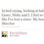 Paris Hilton, Twitter