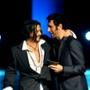 Johnny Depp, Sacha Baron Cohen 