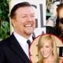 Ricky Gervais, Lindsay Lohan, Chelsea Handler