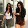 Kourtney Kardashian, Kim Kardashian