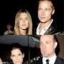 Brad Pitt, Jen Aniston, Sandra Bullock, Jesse James, Justin Timberlake, Britney Spears