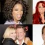 Oprah Winfrey, Wynonna Judd, Naomi Judd, Tatum O'Neal, Ryan O'Neal, Carson Kressley