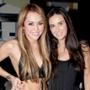 Demi Moore, Miley Cyrus