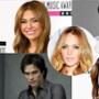 Miley Cyrus, Kim Kardashian, Ian Somerhalder, Shania Twain, Lindsay Lohan