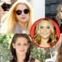 Lindsay Lohan, Mary- Kate Olsen, Kristen Stewart, Miley Cyrus, Amanda Bynes