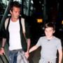 DAVID BECKHAM, BROOKLYN BECKHAM 