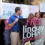 Free Lindsay Lohan Rally