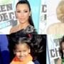 Kim Kardashian, Paris Hilton, Sasha Obama, Lea Michele