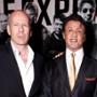 Bruce Willis, Sylvester Stallone, Gov. Arnold Schwarzenegger