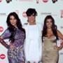 Kim Kardashinan, Kris Jenner, Kourtney Kardashian, CEG TCA Party
