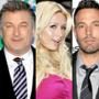 Alec Baldwin, Paris Hilton, Ben Affleck, Matt Damon