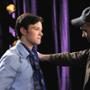 Mike O'Malley, Chris Colfer, Glee