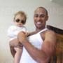 Kendra Wilkinson Baskett, Hank Baskett, Hank Baskett Jr. 