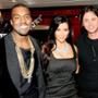 Kanye West, Kim Kardashian, Jonathan Cheban, Angie Martinez