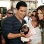 Cindy Crawford, Mario Lopez, Courtney Mazza, Gia Francesca Lopez