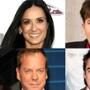 Charlie Sheen, Kiefer Sutherland, Robert Downey Jr., Demi Moore 