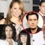 Mariah Carey, Kourtney Kardashian, Scott Disick, Katy Perry, Russell Brand, LeAnn Rimes, Charlie Sheen