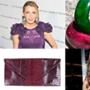 Blake Lively, Mango Tree Bangles, Urban Expressions Snakeskin Clutch, Natalie Portman