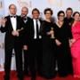 The Kids Are All Right, Jeffrey Levy-Hinte, Jordan Horowitz, Gary Gilbert, Annette Bening, writer Lisa Cholodenko, writer Stuart Blumberg, Julianne Moore, Mark Ruffalo, Gabriel Basso