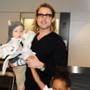 Brad Pitt , Knox Jolie-Pitt,  Zahara Jolie-Pitt